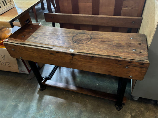 Lot 96: Primary school bench